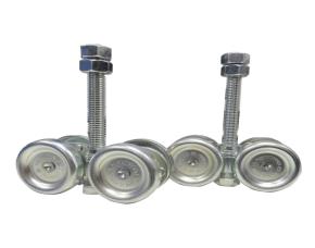 Juego De 2 Rodos Tipo Chapa Dobles P/Porton (Tipo Stanley)(19918125)