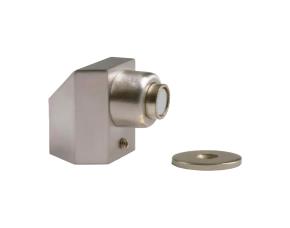 Tope Magnetico Acero Inox 18/8 Para Puertas De Paso 36 X 38 X 41 Mm, Modelo 702