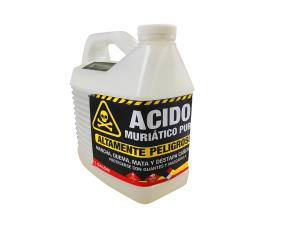 Galon De Acido Muriatico Al 100% P/Desripiar Cañerias