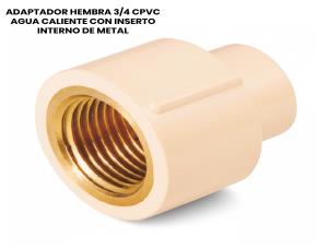 Adaptador Hembra 3/4\