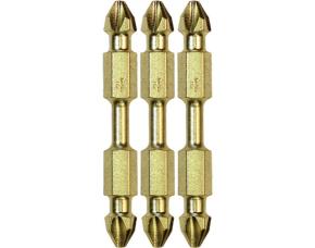 Set De 3 Puntas P/Taladro Phillips #2 2 1/2\