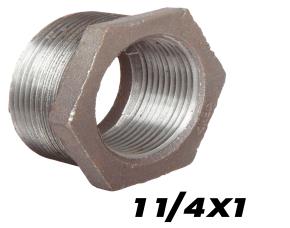 Bushing Hexagonal Galvanizado 1 1/4X1\