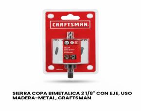 SIERRA COPA BIMETALICA 2 1/8\