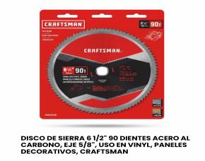 DISCO DE SIERRA 6 1/2\