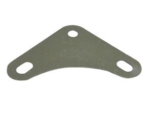 Placa P/Ang.ranurado Gris