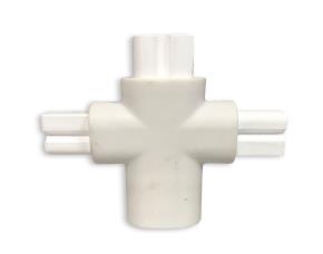 Conector Cruz 1 Hembra/3Machos