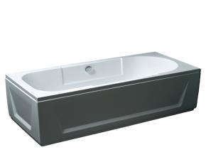Bañera Autosoportante Q111 Der. 1.7M X0.75M X0.6M Blanca