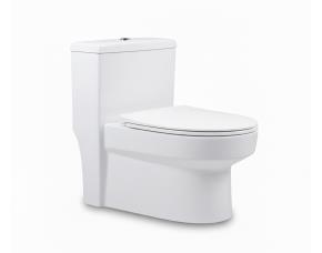 Inodoro Century Komodo One Piece Doble Descarga 6Gpf/3Lpf Con Asiento Cierre Lento