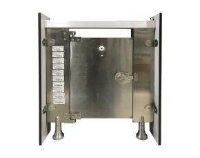 Cubiculo Acero Inoxidable 304 1.50X2.25 Izquierdo Para Baño Con 2 Puertas(5.25Ml)