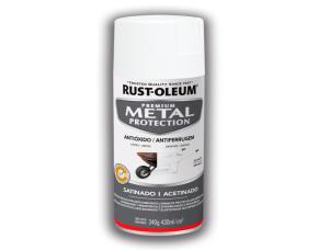 PINTURA SPRAY ANTICORROSIVO BLANCO SATIN 340GR, RUST-OLEUM