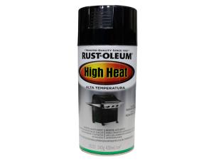 Pintura Spray Ultra Alta Temperatura Negro Semi Brillo 340Gr, Rust-Oleum