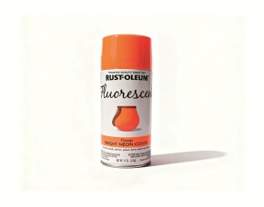 Pintura Spray Fluorescente Naranja 11 Oz, Inter/Exter, Rust-Oleum