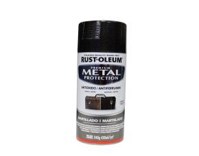 PINTURA SPRAY ANTICORROSIVO NEGRO MARTILLADO 340GR, RUST-OLEUM