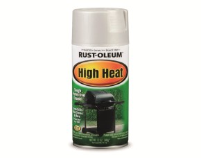 Pintura Spray Alta Temperatura Plata Mate 12 Oz, Rust-Oleum
