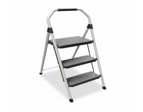 Escalera 3 Pasos Gorilla D/Acero Capacidad 225Lb