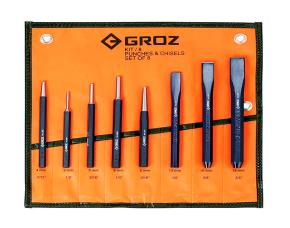 Set 8-Pcs Cinceles Y Punzones