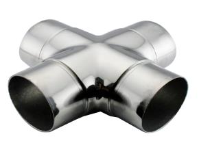 Union 4 Vias Acero Inox Cepillado 304, 42.4Mm