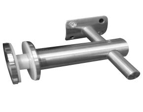 Soporte Ajustable Para Tubo De Barandal Acero Inox 304, 38-51Mm