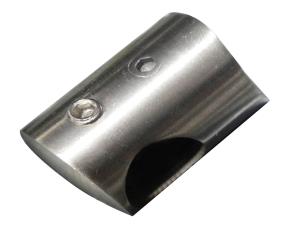 Soporte C/Agujero P/Barra Acero Inox Cepillado 304, 12.7-42.4Mm