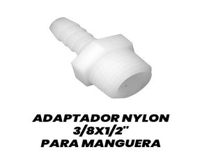 Adaptador Nylon 3/8X1/2\