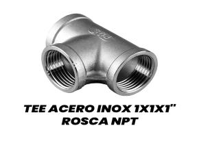 Tee Acero Inoxidable 1X1X1\