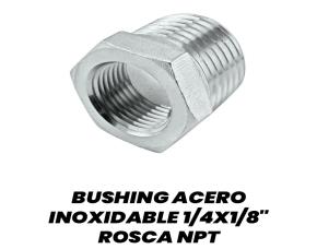 Bushing Acero Inoxidable 1/4X1/8\
