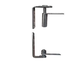 Par Bisagra Desmontable Acero Inox Para Mampara Bano