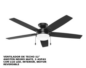 Ventilador De Techo 52\