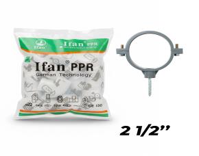 Bolsa De 10 Unidades Abrazadera Pvc Colgante De 2 1/2\