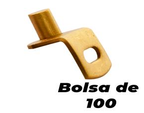 Bolsa/100 Soporte Entrepaño 3/4\