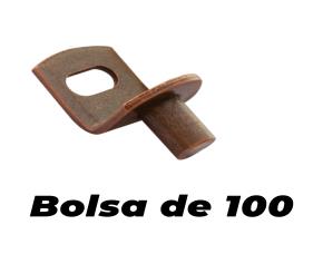 Bolsa/100 Soporte Entrepaño 3/4\
