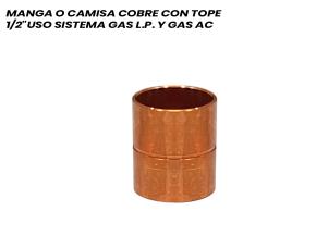 Manga O Camisa Cobre Con Tope  1/2\
