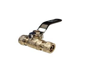 Valvula De Paso Niquelada Pe Al Pe 3/8\