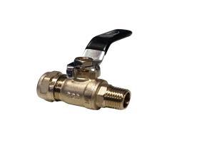 Valvula De Paso Npt Macho 1/2\