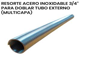 Resorte Acero Inoxidable 3/4\