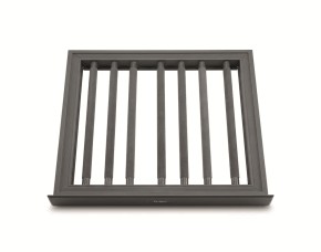 Rack Extraible De Closet Para Pantalones Tipo Marco, 26 3/16X18 5/16X2 13/16\