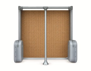 Perchero Abatible Para Closet Con Doble Amortiguacion 23 5/8\