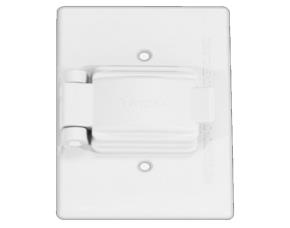 Placa  Sencilla Contra Intemperie Blanco