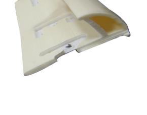 Moldura  Para Ceramica  Hueca Refor. Marfil Conprot. Uv 6Mmx2.50Mts