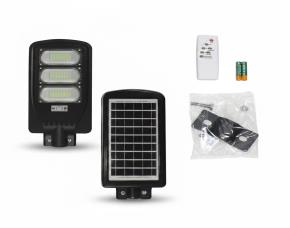 LAMPARA PARA CALLE SOLAR 150W, PLASTICO LUZ DIA 9.25X2.76X19.68\