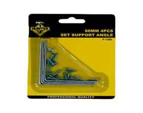 Set 4 Pcs De Angulos De Soporte 2 3/8\