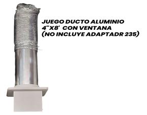 Juego Ducto Aluminio 4\