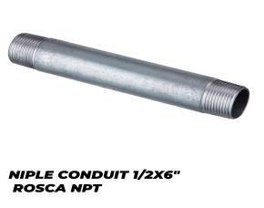 Niple Conduit 1/2X6\