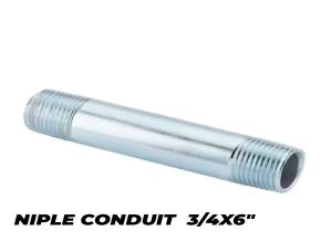 Niple Conduit  3/4X6\