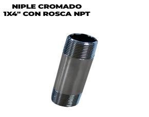 Niple Cromado 1X4\