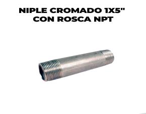 Niple Cromado 1X5\