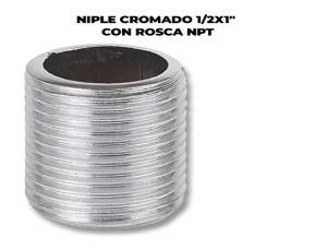 Niple Cromado 1/2X1\