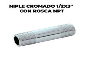 Niple Cromado 1/2X3\