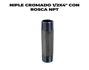 Niple Cromado 1/2X4\