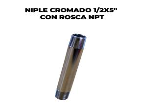 Niple Cromado 1/2X5\